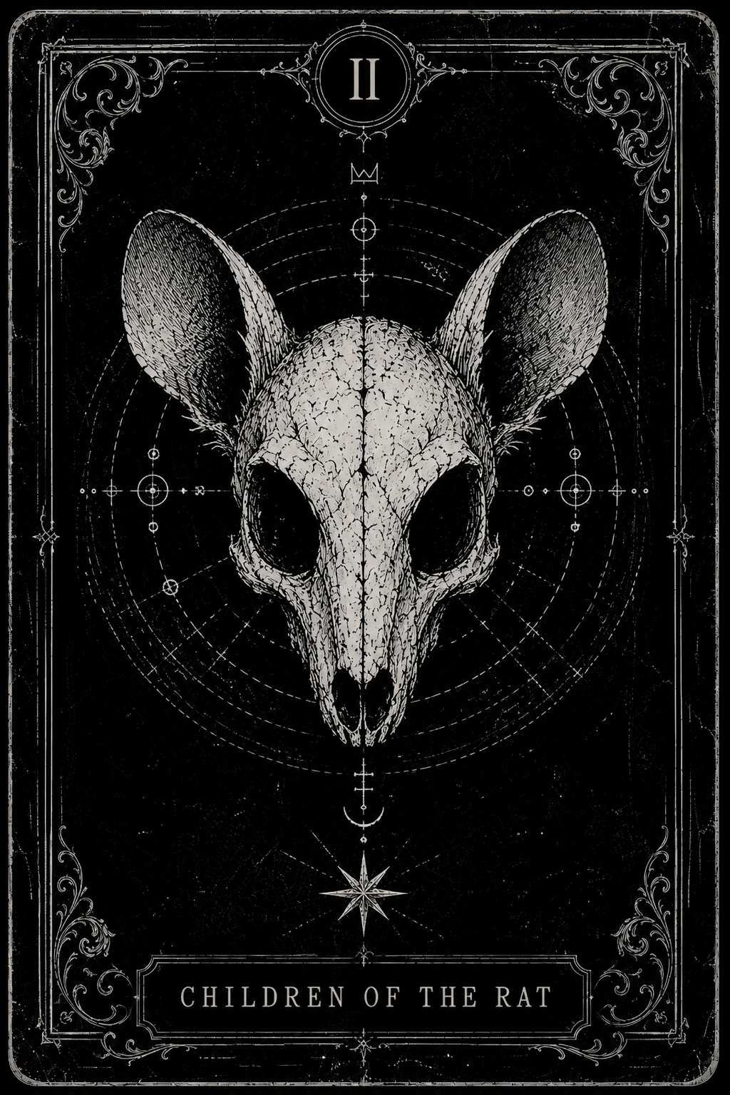 Shadow State tarot card II — Children of the Rat